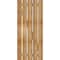 Ekena Millwork Spaced Board-n-Batten Shutters w/Z-Bar, Rough Sawn Western Red Cedar, 28 7/8W x 67H, PR RBS06Z29X067RWR - alternate 2